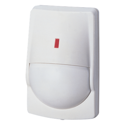 RX40PI - Sensor de Movimiento PIR / Uso en Interior/ Inmunidad a Mascotas / 40' X 40' Cobertura / Compatible con cualquier panel de alarma / Alambrico