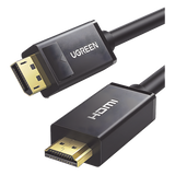 10204 - Ugreen 10204 adaptador de cable de vídeo 5 m DisplayPort HDMI Negro