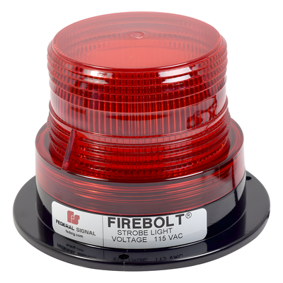 212-356-04 - Estrobo Rojo FireBolt Plus sin tubo de reemplazo, 115 Vca