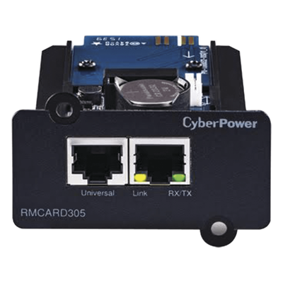 RMCARD305 - Tarjeta de Administración Remota, para UPS CyberPower Modelos OL de 6 a 10 kVA