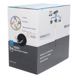 PRO-CAT-5E-V2 - Bobina de Cable / Cat5e / 305 m (1000 pies) / 24 AWG / 100% Cobre / PVC Interior / Sin Blindaje / UL / Gris