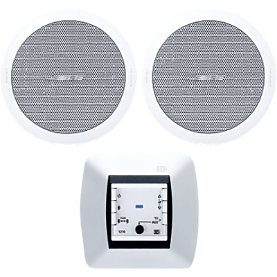 121010H/FS2CW - Kit de Audio Residencial | Mando Bluetooth EGI 121010H + Par de Bocinas de Techo BOSE FS2CW | 2+2W RMS | 16Ω