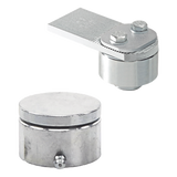 1080-0415-001 - 85M + 87M / Kit de Bivelo y Tejuelo Medianos Para Puertas de Hasta 450 Kg