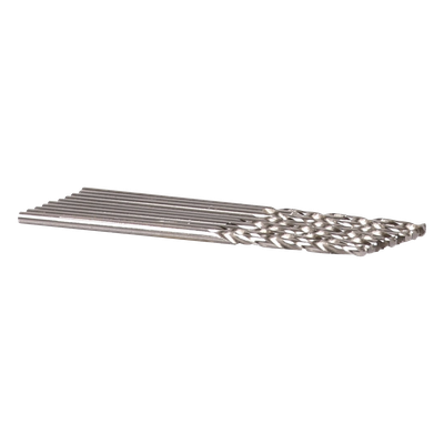 D-22028 - Broca para metal / 3/16" (4.76 mm) / HSS / 3-1/2" (88.9 mm) longitud total / 10 piezas