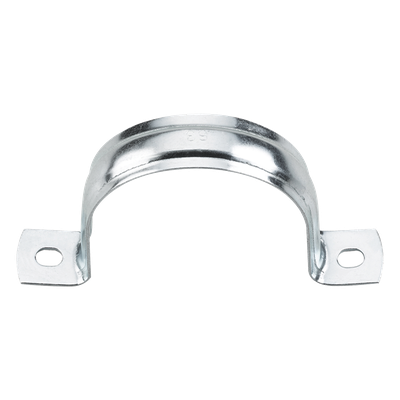 AB-PU-028 - Abrazadera Omega / Conduit 3/4" / Acero Cincado 5 μm / Carga 30 kg / Espesor 1.2 mm