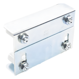 1130-6005-001 - Guia Superior Ajustable Para Puertas Corredizas Con 4 Rodillos de 30 mm