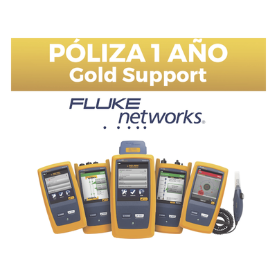 GLD-CFP-Q-ADD - Póliza de Soporte Gold / 1 Año / Certificador de Fibra Óptica CFP-Q-ADD / Calibración Anual / Reparación y Reemplazo de Accesorios
