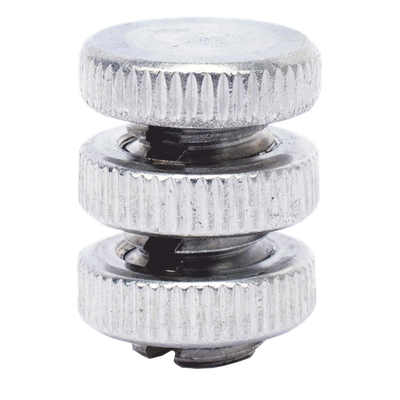 SFOPRESORA - Abrazadera para Cerco Eléctrico / Doble Nivel de Sujeción / Aluminio Anticorrosión / Sin Herramientas / Cable hasta 2.5 mm