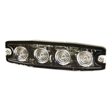 SPL4A - Luz Auxiliar LED / 4 LED / Ámbar / SAE Clase 1 / Perfil Bajo 0.26' (6.60 mm) / 24 Patrones de Destello / Sincronización Múltiple