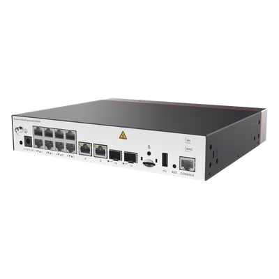 USG6510FD - Firewall HUAWEI Ideal para PyMES Empresas: 1 Año Gratis de Seguridad Total (Antivirus, IPS y Filtrado Web), Soporta SD-WAN y Nube con Protección de Borde (Licencias Opcionales)
