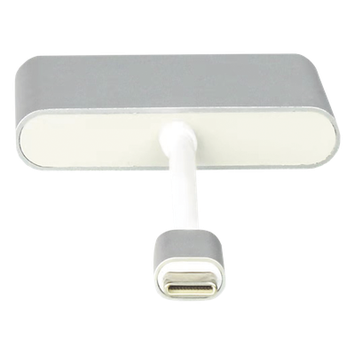 TT-USB-CAV - Adaptador Multipuerto USB-C / HDMI 4K / USB 3.0 5 Gbps / Carga PD 65W / 3-en-1 / Plug and Play