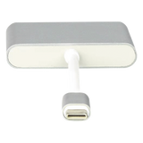 TT-USB-CAV - Adaptador Multipuerto USB-C / HDMI 4K / USB 3.0 5 Gbps / Carga PD 65W / 3-en-1 / Plug and Play