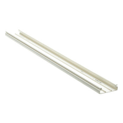 T45BIW10 - Canaleta Base No Metálica / PVC Rígido / 60.3 x 18.5 x 3000 mm / UL94V-0 / 600V / Blanco Mate