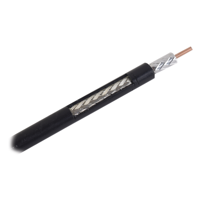 LMR-LW240 - Cable Coaxial RG-8X / Baja Pérdida / 50 Ohms / Malla Aluminio / Conductor Cobre / 3.28 ft