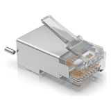 UISP-CONNECTOR-SHD - Conectores RJ45 Blindados / Protección ESD / 100 Unidades / Compatibles UISP Cable Pro y Carrier / Sin Soldadura