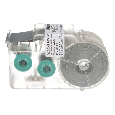 R100X150V1C - Casete de Etiquetas Autolaminadas / Rotación 360° / 100 Unidades / 5.5 a 7.1 mm (0.22 a 0.28 in) / 10-6 AWG / -40°C a 93°C
