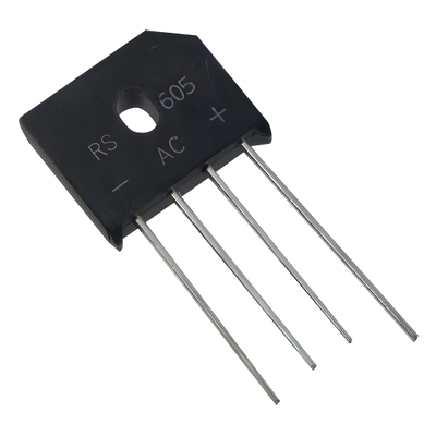 RS-606 - Puente Rectificador / 6 A / 800 V PIV / Silicio / 560 V RMS / -55°C a +150°C