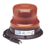 X-6465AMG - Mini Burbuja LED / Ámbar / Montaje Magnético / 12-80 VCC / 5.6" Diámetro / SAE J845 Clase III / -30°C a 50°C