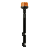 SPT16A - Luz Telescópica para Motocicletas / 8 LED / Ámbar / 12~24 VCD / 11 Patrones de Destello / IP6K6 / Perfil Bajo 88 mm