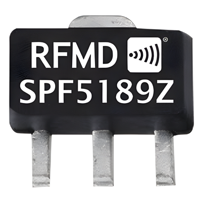 772-SPF5189Z - Amplificador Lineal RF / 50 MHz a 4 GHz / 18.7 dB Ganancia / 5 Vcc / SOT-89