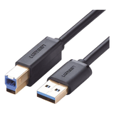 10372 - Ugreen 10372 cable USB USB 3.2 Gen 1 (3.1 Gen 1) 2 m USB A USB B Negro