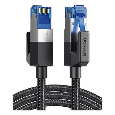 80431 - Cable Ethernet Cat8 / F/FTP / 40 Gbps / 2000 MHz / 2 m (6.56 ft) / Nylon Trenzado