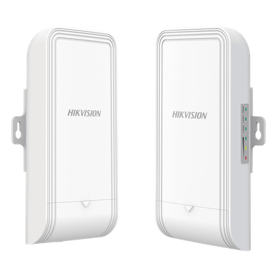 DS-3WF1000-EI-2N - Kit Punto de Acceso Inalámbrico / 2.4 GHz / 300 Mbps / MIMO 2x2 / Alcance 1 km (3280.8 ft) / IP55 / Antena 7 dBi / 60° Horizontal