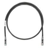 NK6PC7BLY - Cable de Parcheo UTP / Cat 6 / 24 AWG / 2.1 m (7 ft) / T568B / CM / Negro