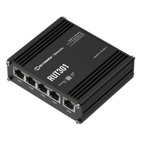 RUT301 - Router Industrial / 5 Puertos Ethernet 10/100 Mbps / VPN y Firewall Integrados / 2 I/O Digitales / RutOS / RMS / -40°C a 75°C