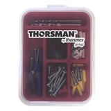 TH-KIT-FC - Kit de Fijación en Concreto / Doble Expansión 4 Direcciones / 104 Piezas / Guía Incluida / Anti-Giro