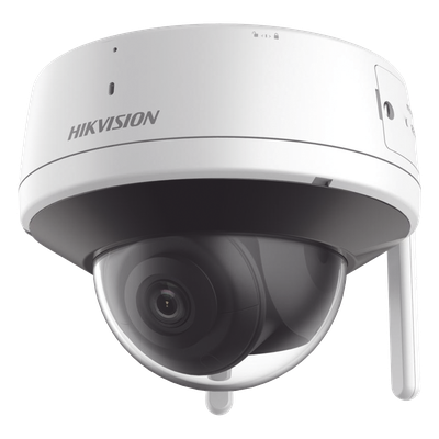 DS-2CV2141G2-IDW(W) - Cámara Domo IP / 4 Megapixel / Lente 2.8 mm / IR EXIR 30 m (98.4 ft) / Wi-Fi Dual Antena / IP66 / AcuSense Lite / dWDR / H.265+