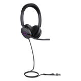 UH48-DUAL-TEAMS-USB-C/A - Auriculares UC con Cable / Cancelación de Ruido Activa Híbrida / USB-C con Adaptador USB-A / Certificación Microsoft Teams / 4 Micrófonos / 20 Hz - 20 kHz