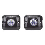 X12AW - Estrobos Ocultos LED / 12 LEDs / 12 Patrones de Destello / 10-24 VCC / 1 A Máx. / 3.2 x 1.8 cm