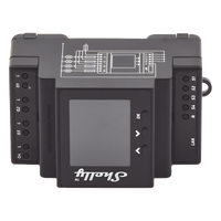 SHELLYPRO4PM - Relevador Inteligente / 4 Canales / 10A por Canal / Wi-Fi 2.4 GHz y Ethernet / Bluetooth / Pantalla 1.8" / Riel DIN / 110-230 V