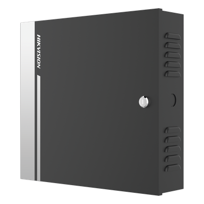 DS-K2814 - Controlador de Acceso / 4 Puertas / 8 Lectores / 10,000 Tarjetas / 50,000 Eventos / TCP/IP / Gabinete Metálico