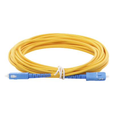 LPSM3SCUSCUS6 - Jumper de Fibra Óptica / Monomodo OS2 G.652D / SC/UPC-SC/UPC / Simplex / 6 m (19.69 pies) / 3 mm