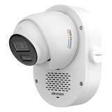 DS-2CE73DF0T-LXTS - Cámara Turret TURBOHD / 2 Megapixel 1080p / Color 24/7 con Apertura F1.0 / Audio Bidireccional / Luz Blanca e IR 40 m (131.2 ft) / IP67 / Smart-Hybrid Light / 3D DNR