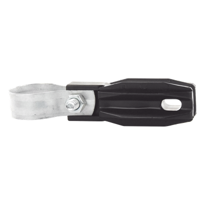 SFABRAZADERA - Aislador de Paso o Esquina / Abrazadera Ajustable 33-38 mm / Resina 100% Virgen / Anti-Arqueo / Protección UV e IP