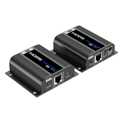 TT372EDID4K - Kit Extensor HDMI / Transmisión 70 m (229.7 ft) a 1080p / 40 m (131.2 ft) a 4K@30Hz / PoC / Salida Loop / HDCP / Audio 7.1
