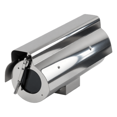 SYE800/K - Gabinete Anti-Explosión para Cámara Box / Acero Inoxidable / IP68 / Zona 2 Exd IIC T6 / Limpiaparabrisas / -10°C a 60°C