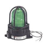 Luz de advertencia LED color Verde para ubicaciones peligrosas, montaje para superficies, 120/240Vca
