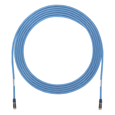 UZPPBU100 - Cable de Zona U/UTP Cat6A / 23 AWG Sólido / CMP Plenum / 30.48 m (100 ft) / Conectores Modulares TX6A 10Gig