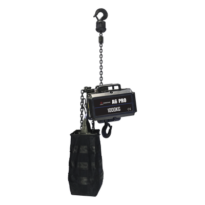 YS-A6PRO - Polipasto Eléctrico / 1 Tonelada / Cadena 25 m (82 ft) / IP66 / Control 24V / Velocidad 4 m/min (13.1 ft/min)