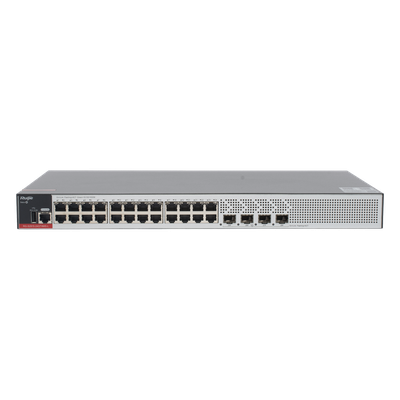 RG-S2915-24GT4MS-L - Switch Administrable L2+ / 24 Puertos Gigabit / 4 Uplink SFP 2.5G / 68 Gbps / 15.6 W / 1.71 in