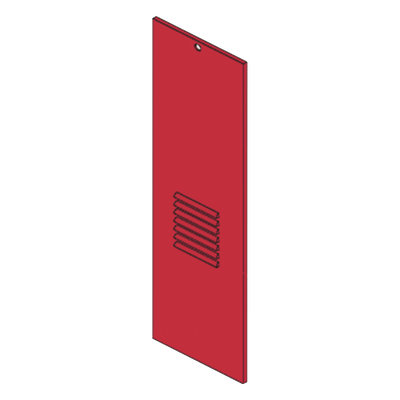 7270645 - Puerta para gabinete de barrera / Diseño específico FAAC 620 / Acabado anticorrosión / Ajuste preciso de sellado