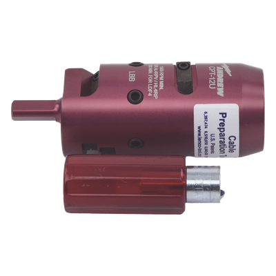 CP-T12U - Herramienta Automatizada / Cable Coaxial 1/2 pulgada / Conectores Serie PSA / 0.36 kg / 150 Preparaciones por Cuchilla