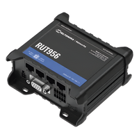 RUT956 - Router Industrial LTE / 150 Mbps Cat 4 / 4 Puertos Ethernet 10/100 / RS232 RS485 / WiFi / Doble SIM / GNSS / IP30 / Riel DIN