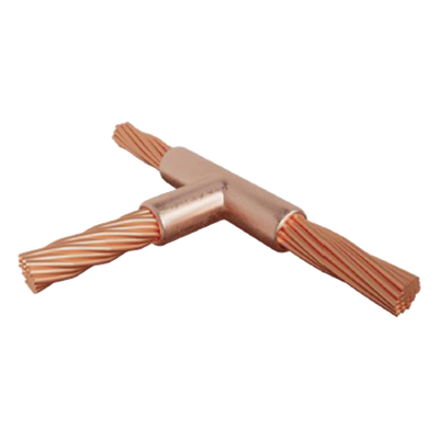 TGM-CCT-4/0-4/0 - Molde para Soldadura Exotérmica / Tipo T Horizontal / 4/0 AWG a 4/0 AWG / 150 g Carga / Calibres #6 a 500 MCM
