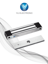 Yli Electronic YM-350W-S cerradura electromagnética 350 kg, Zinc, 480 mA, 240 mA