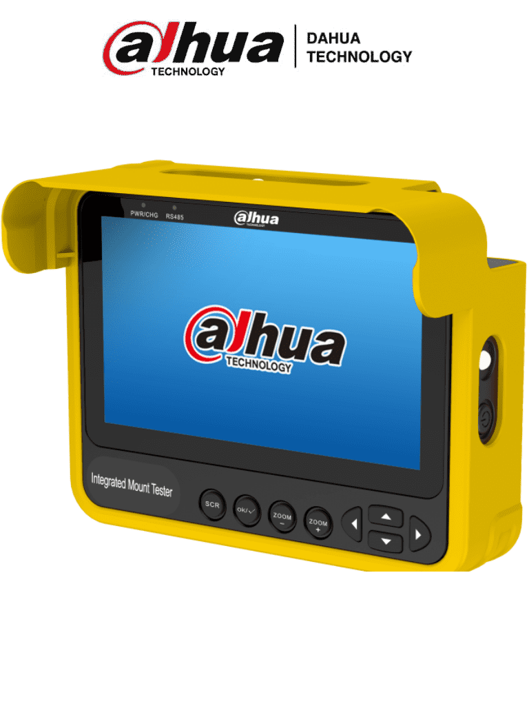 Probador de Video DAHUA PFM904 - 4.3" HD/ PTZ/ Soporta HDCVI, HDTVI, AHD/ 1080p, 4MP, 8MP/ Compacto y Portable